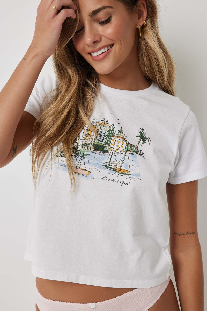 Marilou Belanger featured in  the Ardene catalogue for Pre-Fall 2024