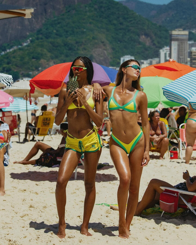 Joyce Oliveira featured in  the Wild & Pacific lookbook for Summer 2025