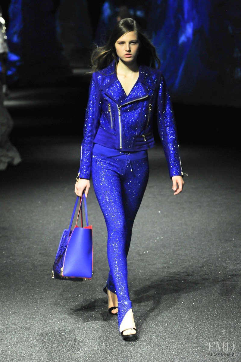 Daria Korchina featured in  the Philipp Plein fashion show for Spring/Summer 2015