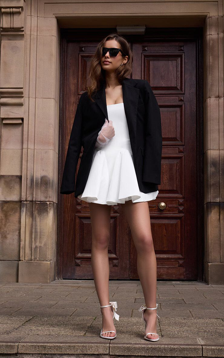 Carolina Azevedo featured in  the PrettyLittleThing advertisement for Summer 2025