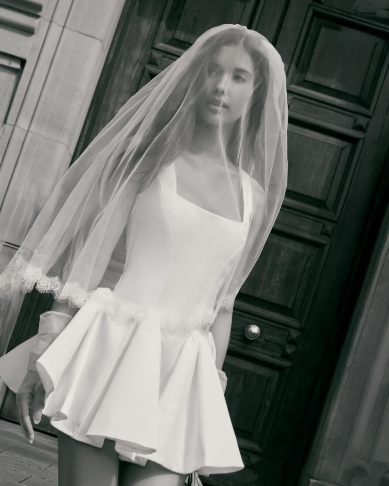 Carolina Azevedo featured in  the PrettyLittleThing advertisement for Summer 2025