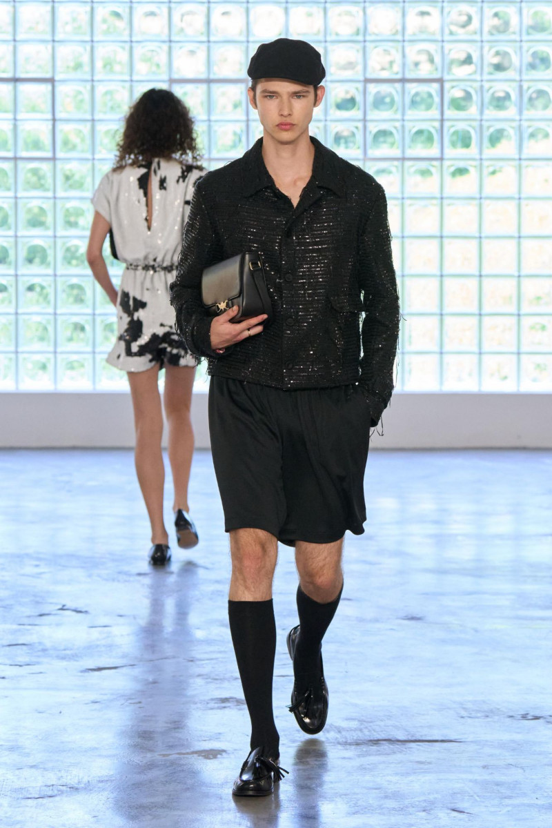 David Mirci featured in  the Miguel Vieira fashion show for Spring/Summer 2026