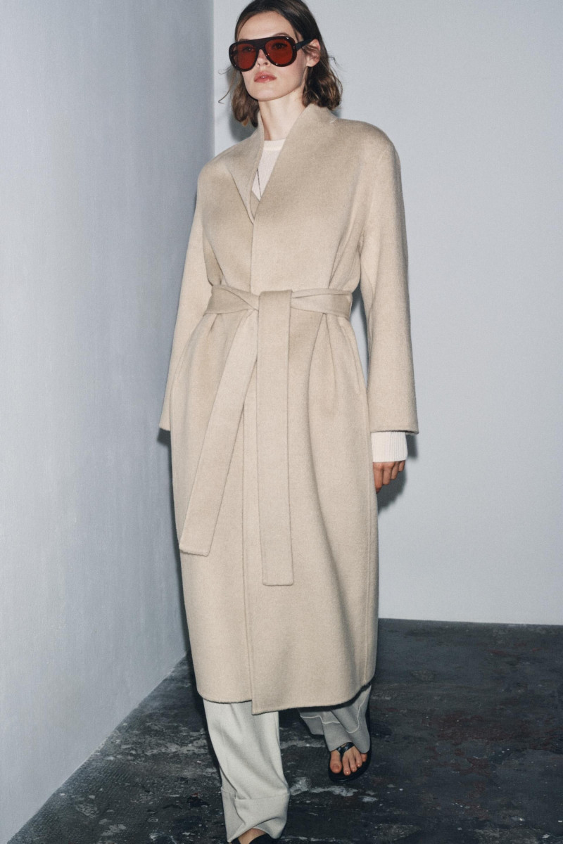 Cara Taylor featured in  the Zara catalogue for Autumn/Winter 2025
