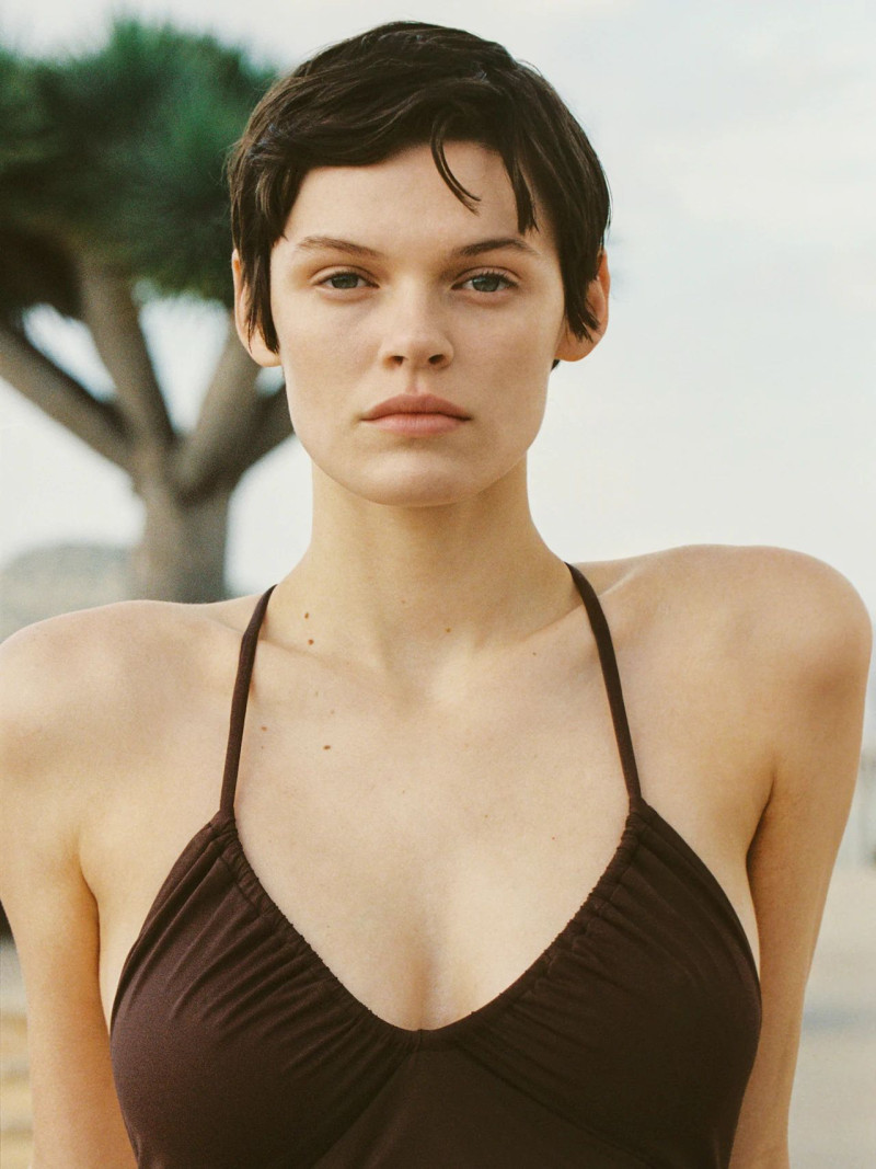 Cara Taylor featured in  the Zara Home lookbook for Spring/Summer 2024