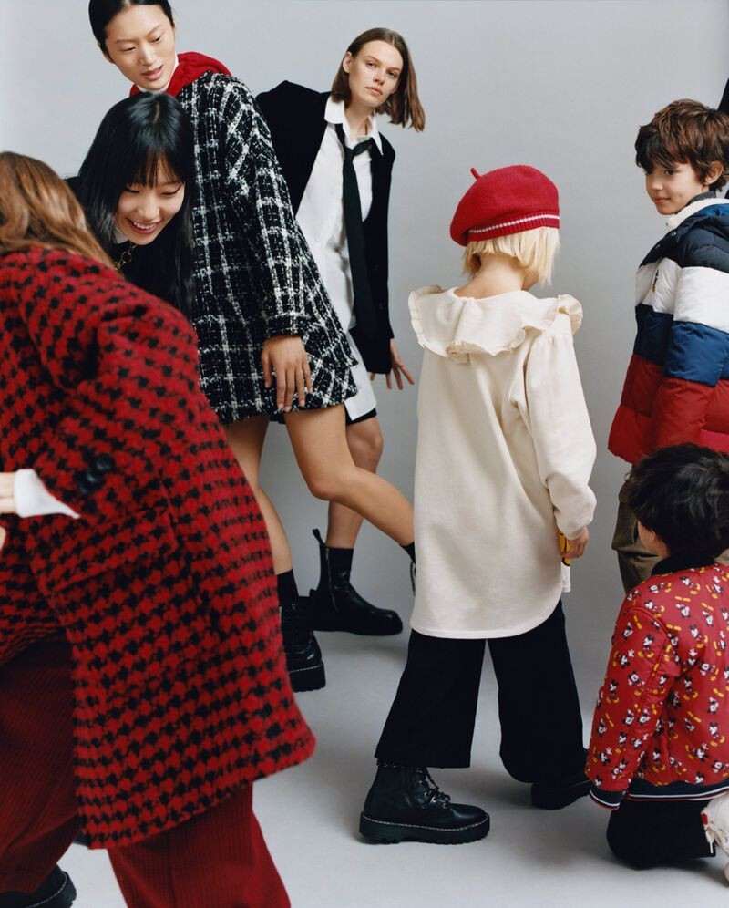 Cara Taylor featured in  the Zara Chinese New Year 2020 advertisement for Spring 2020