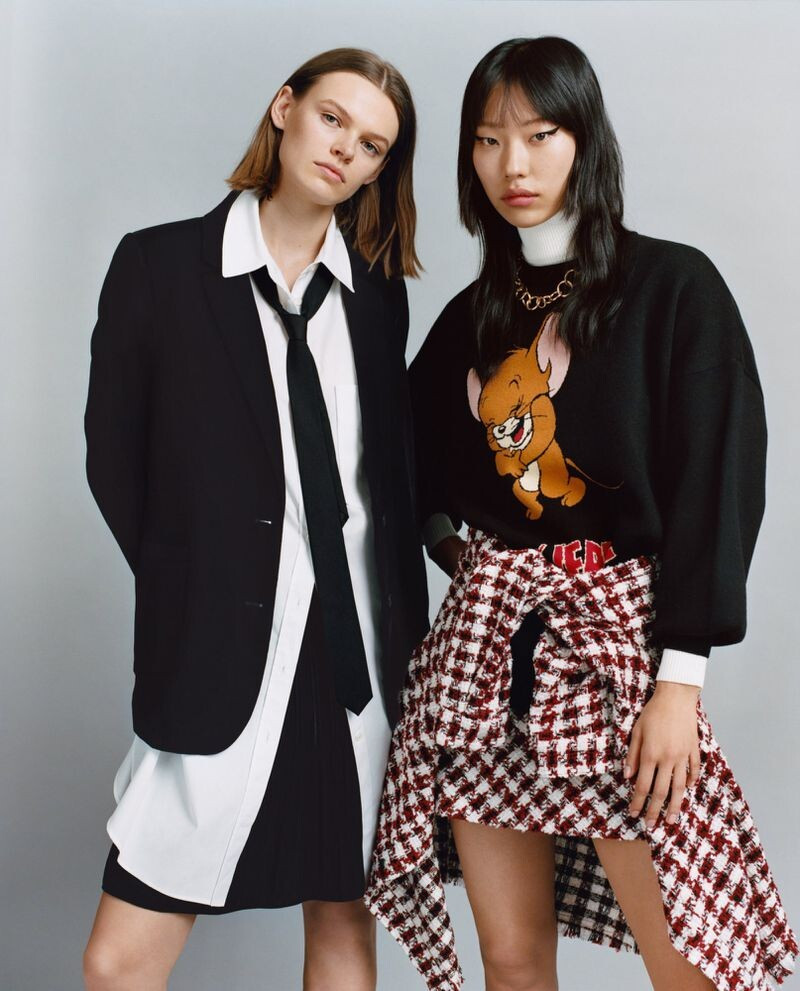 Cara Taylor featured in  the Zara Chinese New Year 2020 advertisement for Spring 2020