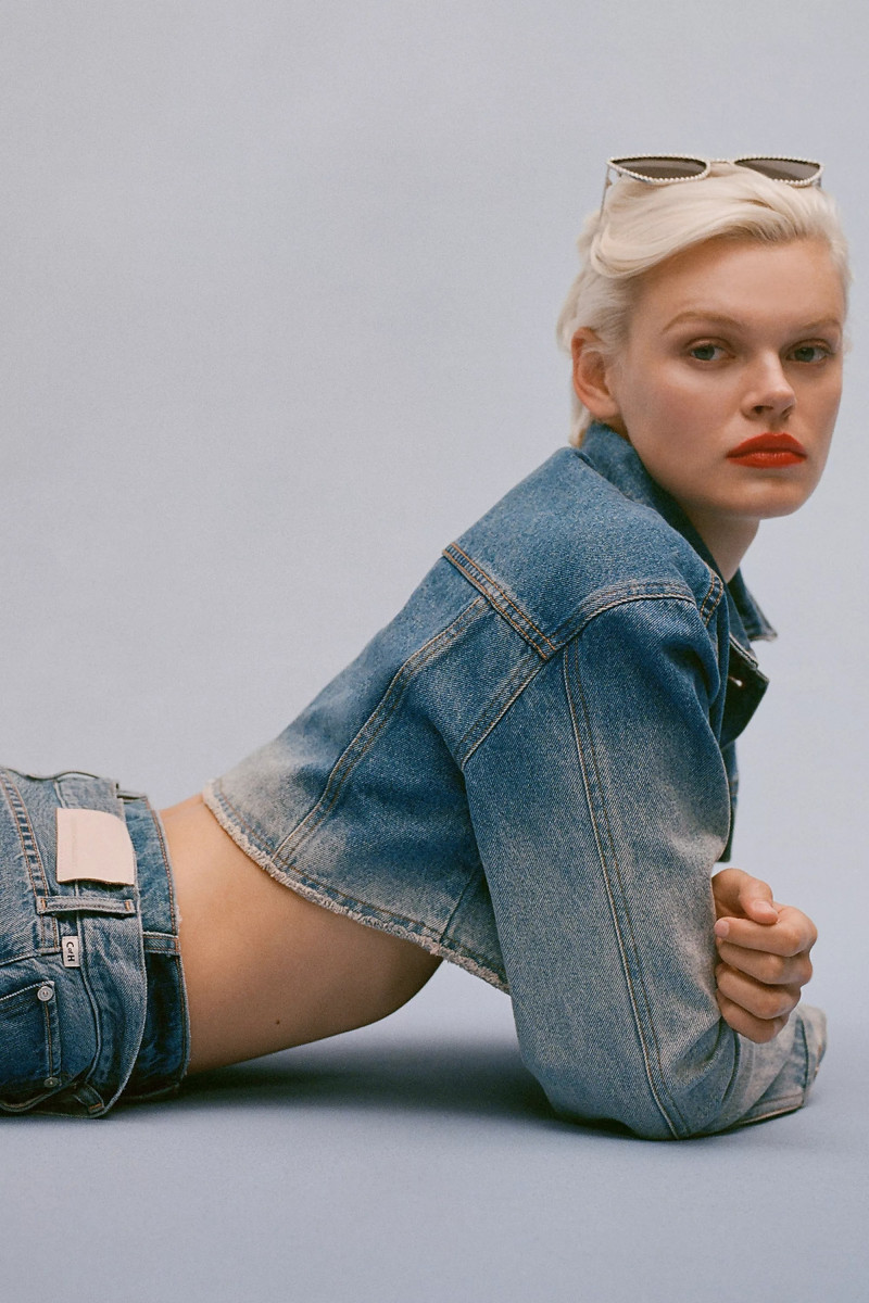 Cara Taylor featured in  the Anthropologie lookbook for Pre-Fall 2023