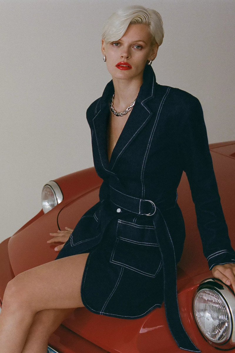 Cara Taylor featured in  the Anthropologie lookbook for Pre-Fall 2023