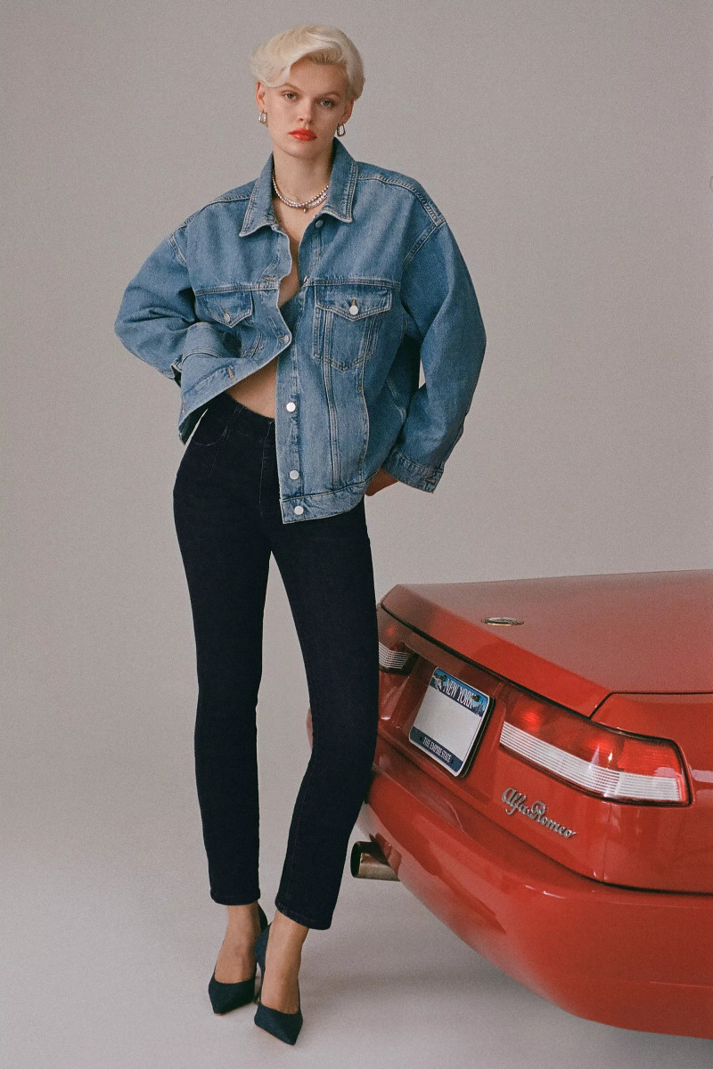 Cara Taylor featured in  the Anthropologie lookbook for Pre-Fall 2023