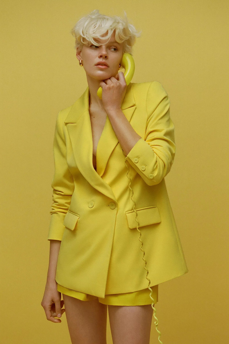 Cara Taylor featured in  the Anthropologie lookbook for Summer 2023
