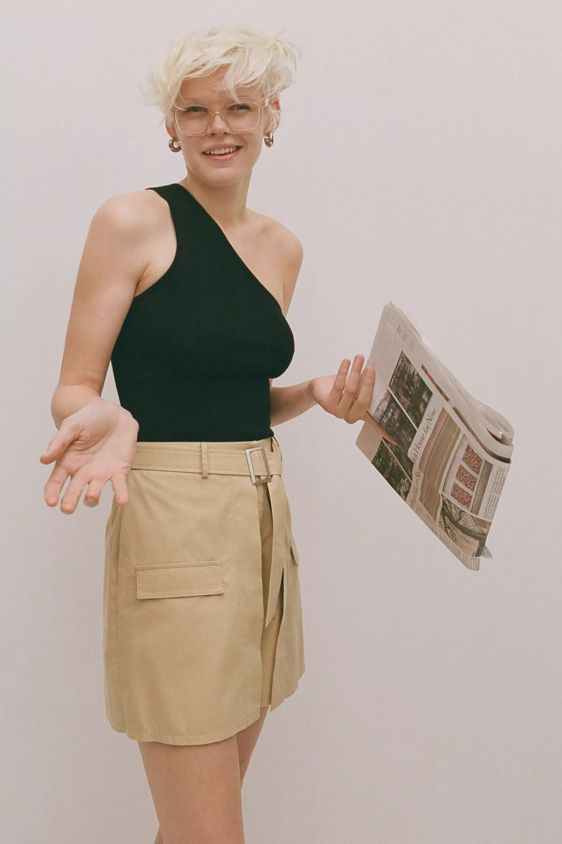 Cara Taylor featured in  the Anthropologie lookbook for Summer 2023