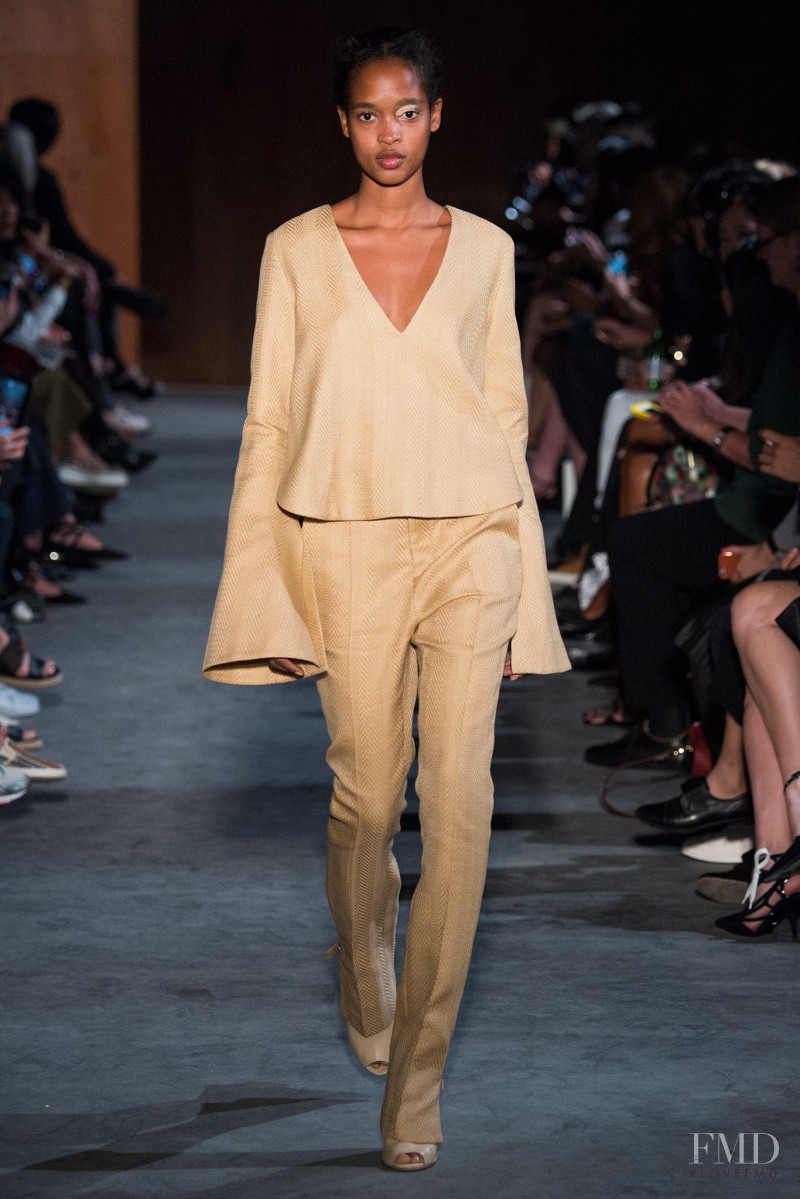 Marihenny Rivera Pasible featured in  the Ellery fashion show for Spring/Summer 2015