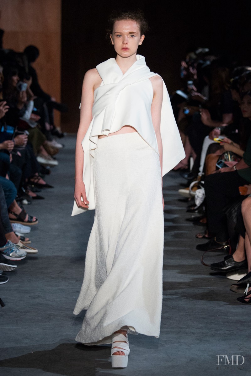 Nuala Keohane featured in  the Ellery fashion show for Spring/Summer 2015