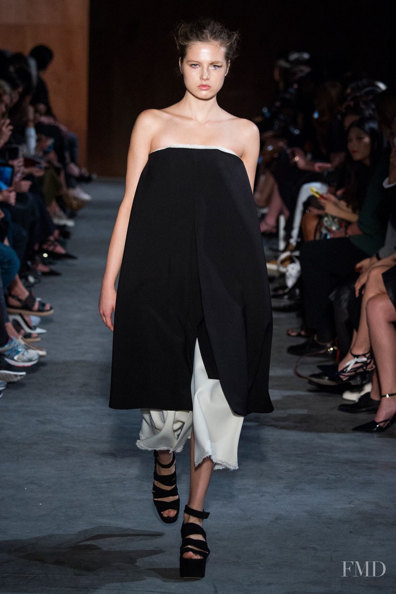 Daria Korchina featured in  the Ellery fashion show for Spring/Summer 2015