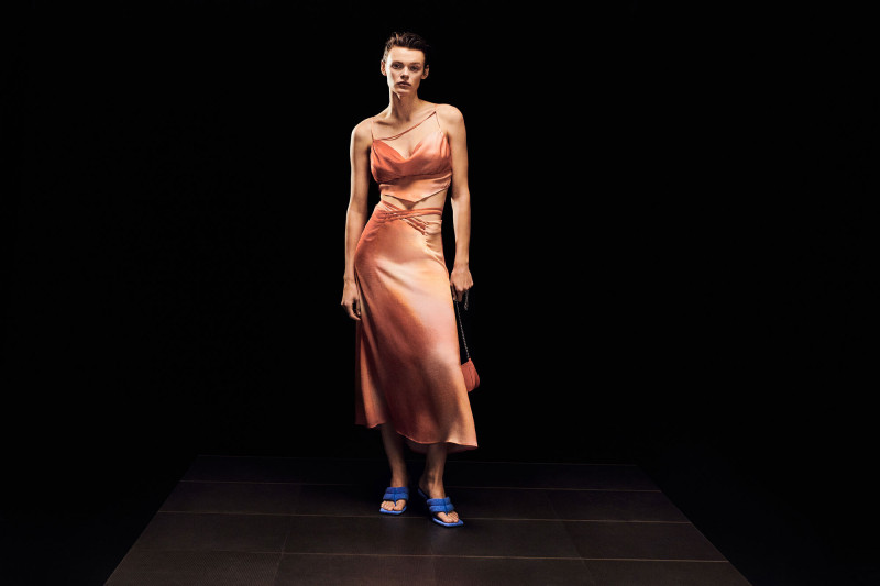 Cara Taylor featured in  the Reserved advertisement for Spring/Summer 2022