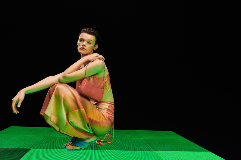 Cara Taylor featured in  the Reserved advertisement for Spring/Summer 2022