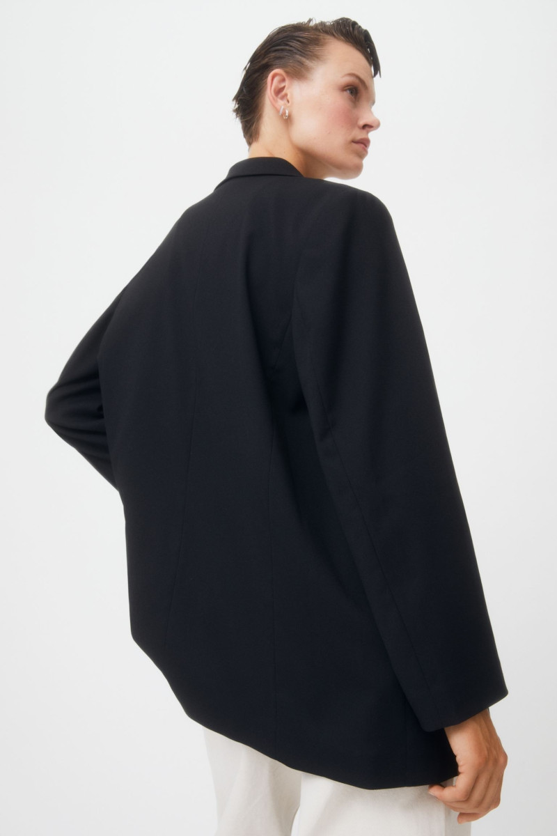 Cara Taylor featured in  the H&M lookbook for Pre-Fall 2022