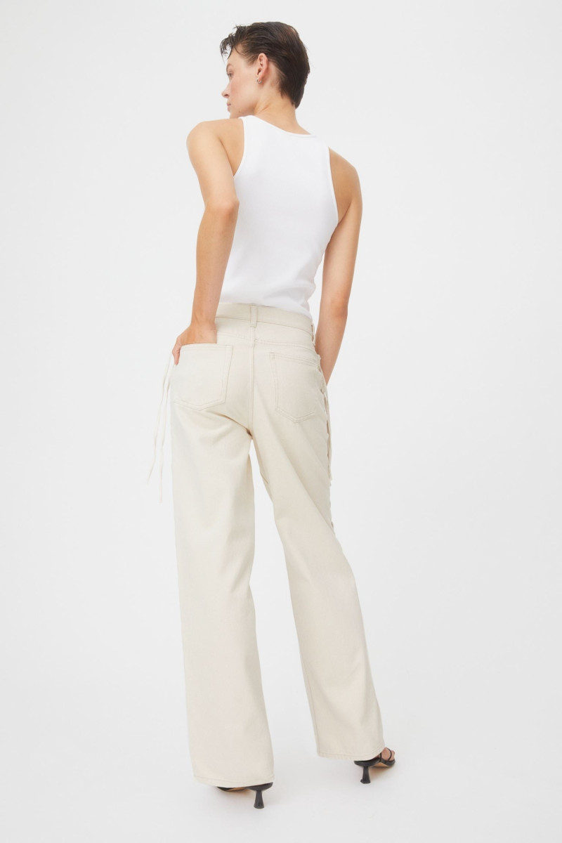 Cara Taylor featured in  the H&M lookbook for Pre-Fall 2022