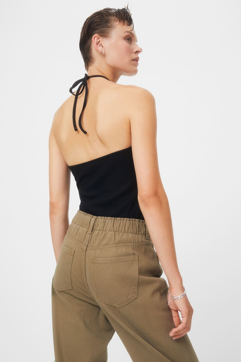 Cara Taylor featured in  the H&M lookbook for Pre-Fall 2022