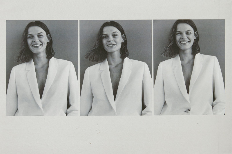 Cara Taylor featured in  the Massimo Dutti lookbook for Spring/Summer 2021