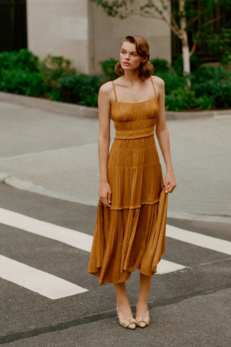 Cara Taylor featured in  the Anthropologie Fall Back In Love lookbook for Autumn/Winter 2021