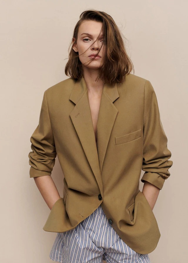 Cara Taylor featured in  the Mango lookbook for Summer 2021
