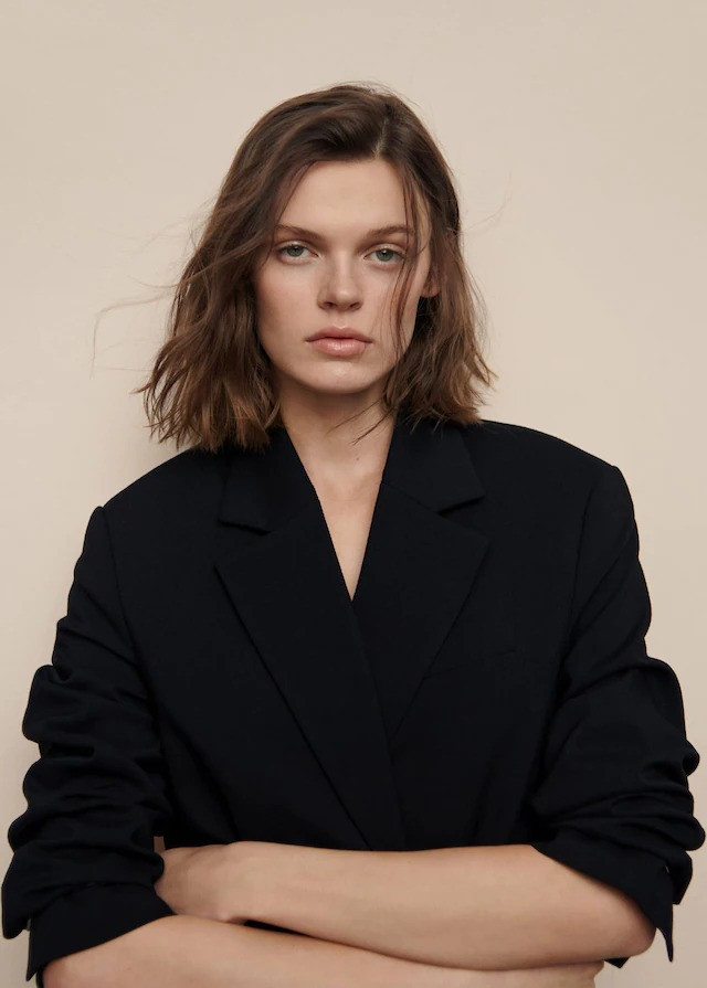 Cara Taylor featured in  the Mango lookbook for Summer 2021