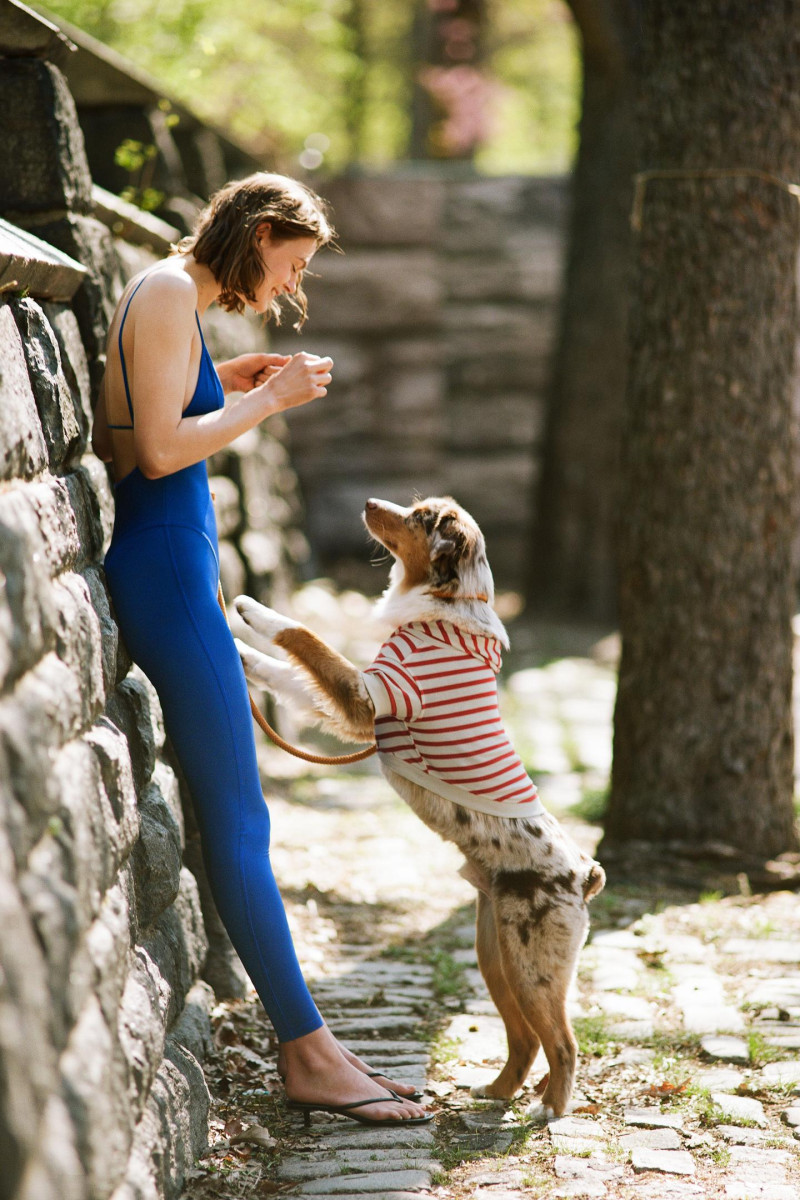 Cara Taylor featured in  the Zara x Smiley advertisement for Spring/Summer 2021