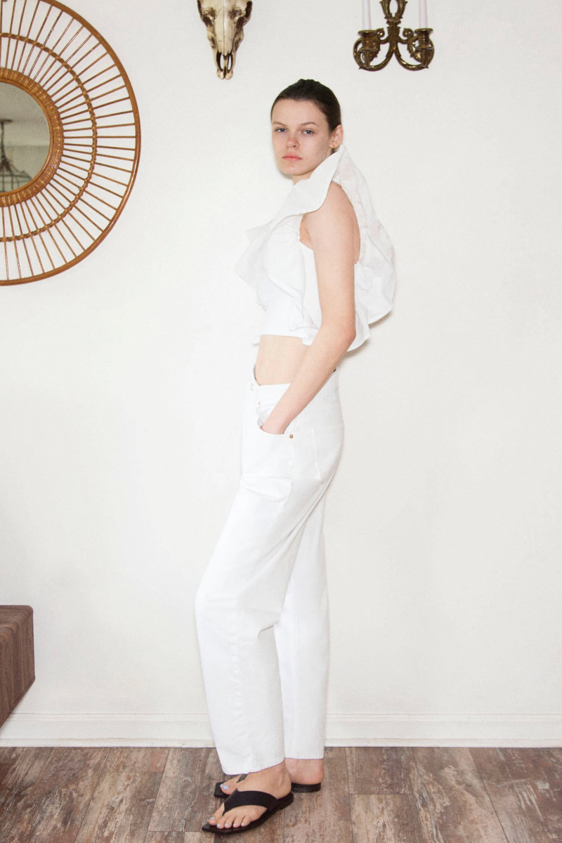 Cara Taylor featured in  the Zara lookbook for Summer 2020