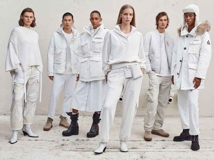 Cara Taylor featured in  the Zara SRPLS lookbook for Autumn/Winter 2019
