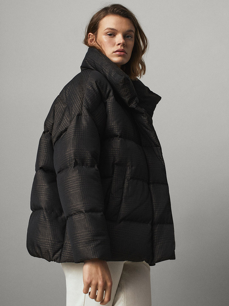 Cara Taylor featured in  the Massimo Dutti lookbook for Autumn/Winter 2020