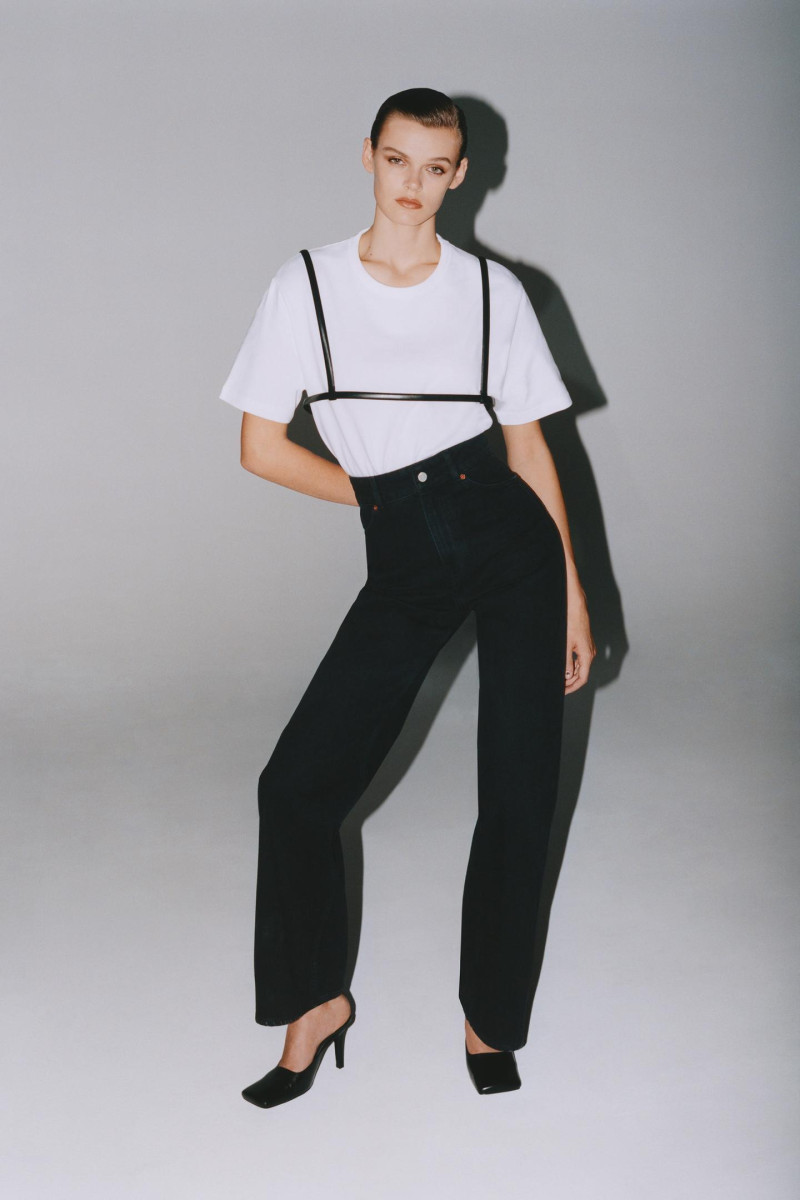 Cara Taylor featured in  the Zara lookbook for Autumn/Winter 2020