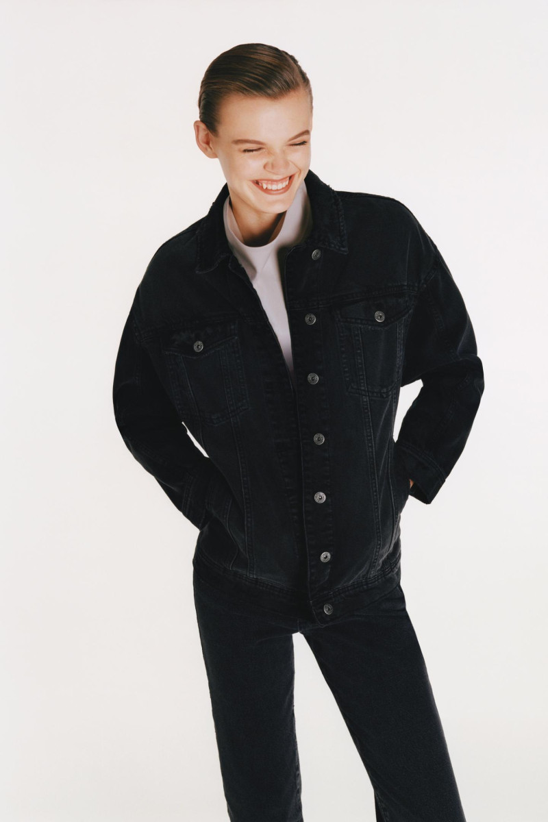 Cara Taylor featured in  the Zara lookbook for Autumn/Winter 2020