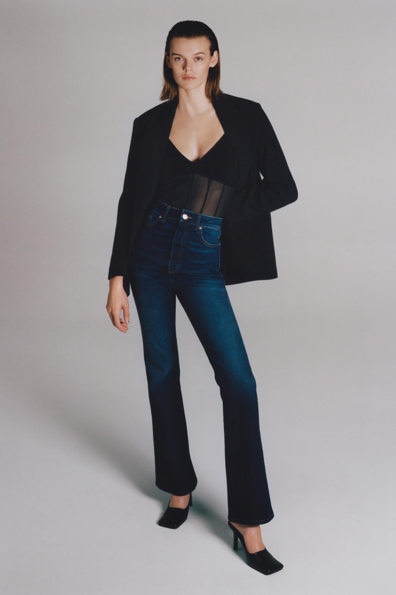 Cara Taylor featured in  the Zara lookbook for Autumn/Winter 2020