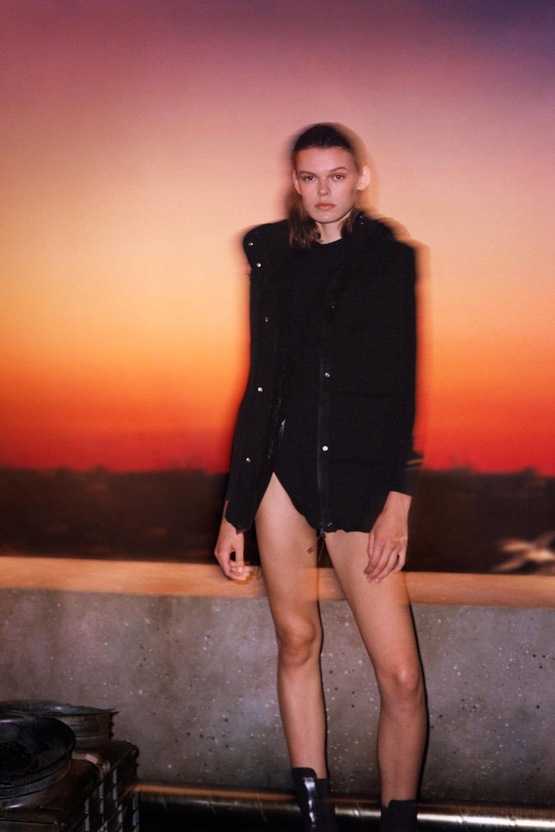Cara Taylor featured in  the Zara lookbook for Autumn/Winter 2020