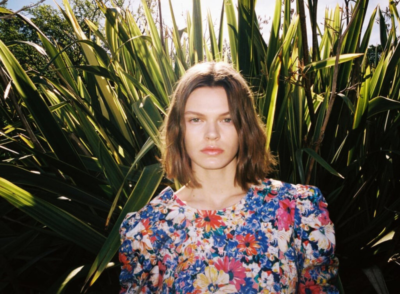 Cara Taylor featured in  the Zara lookbook for Summer 2019