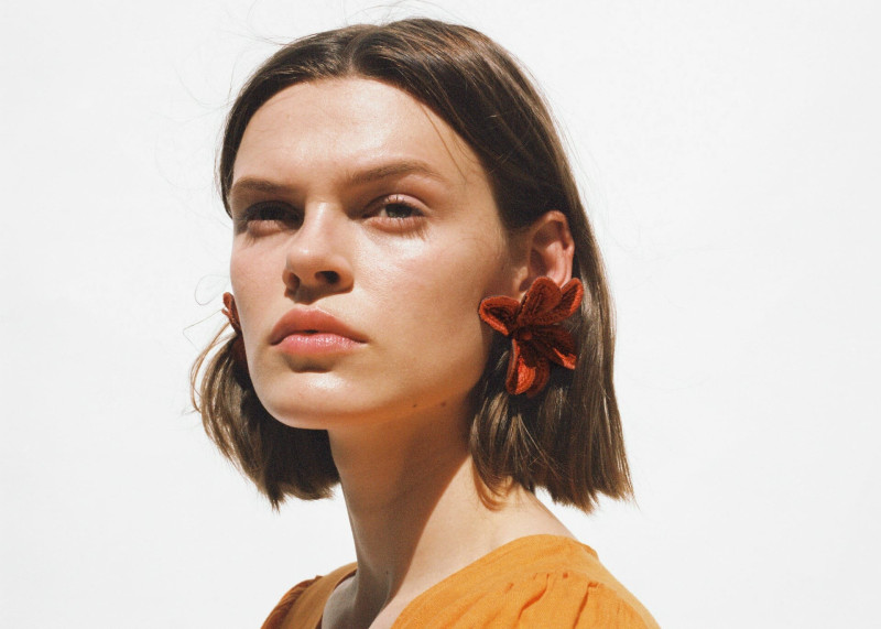 Cara Taylor featured in  the Zara lookbook for Summer 2019