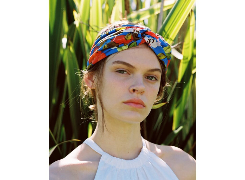 Cara Taylor featured in  the Zara lookbook for Summer 2019