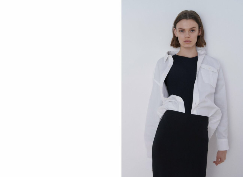 Cara Taylor featured in  the Wardrobe NYC Release 3 lookbook for Spring/Summer 2019