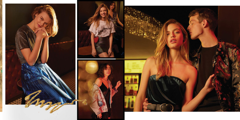 Cara Taylor featured in  the Urban Outfitters advertisement for Cruise 2017
