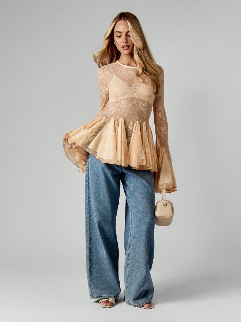 Yasmin Bennett Amelia featured in  the Missguided catalogue for Autumn/Winter 2025