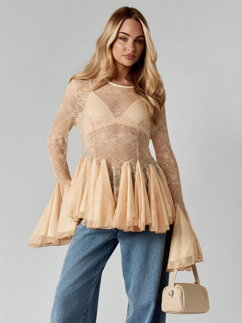 Yasmin Bennett Amelia featured in  the Missguided catalogue for Autumn/Winter 2025