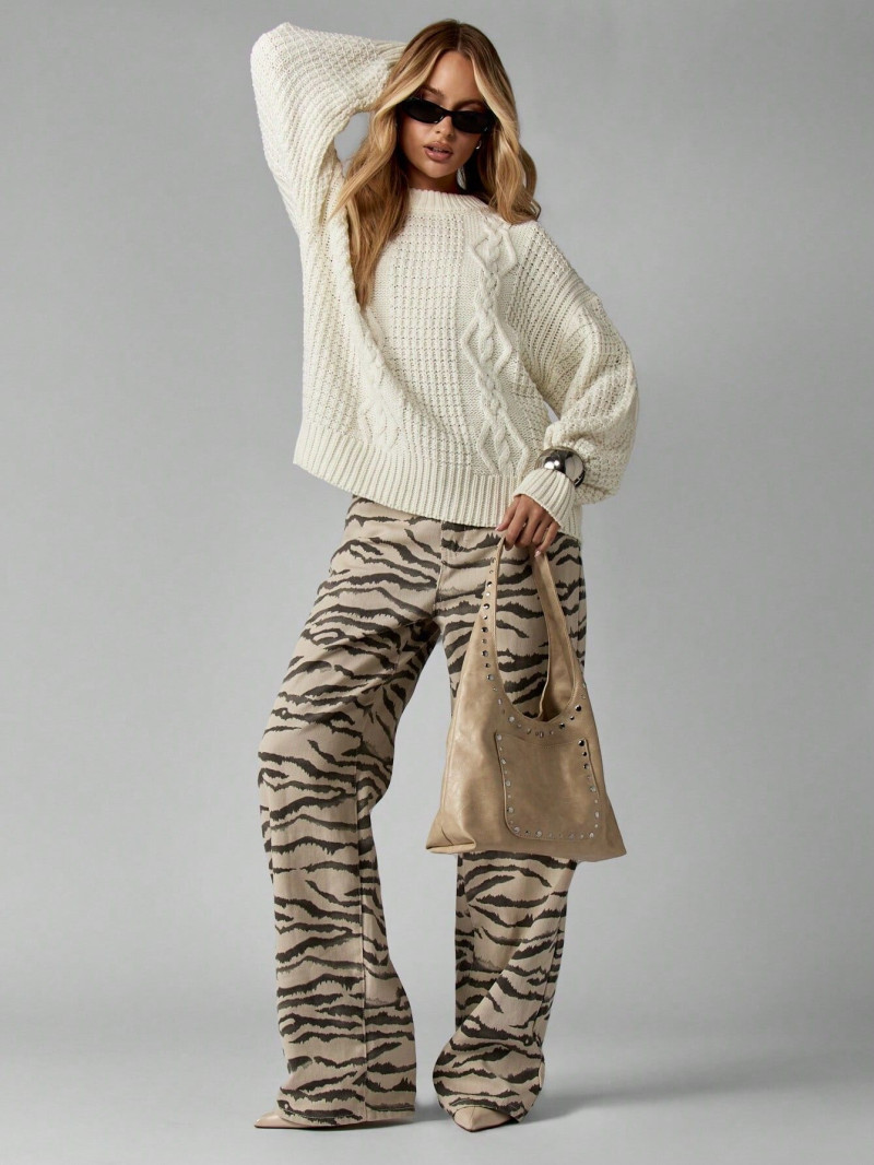 Yasmin Bennett Amelia featured in  the Missguided catalogue for Autumn/Winter 2025