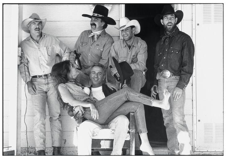 Shana Zadrick featured in  the Guess advertisement for Autumn/Winter 1991