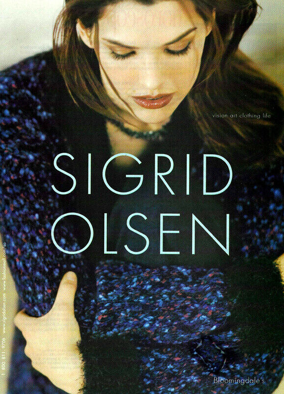 Shana Zadrick featured in  the Sigrid Olsen advertisement for Spring/Summer 1998