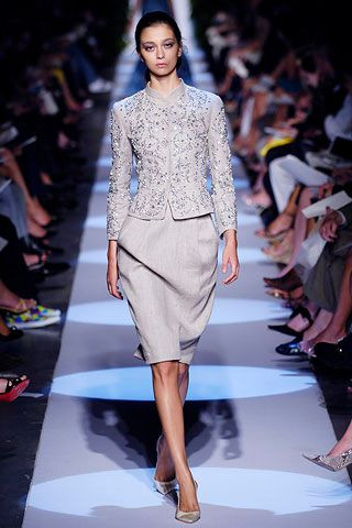 Badgley Mischka fashion show for Spring/Summer 2006