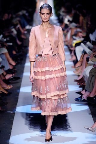 Badgley Mischka fashion show for Spring/Summer 2006