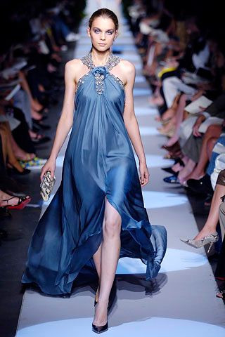 Badgley Mischka fashion show for Spring/Summer 2006