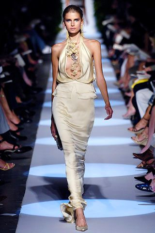 Badgley Mischka fashion show for Spring/Summer 2006