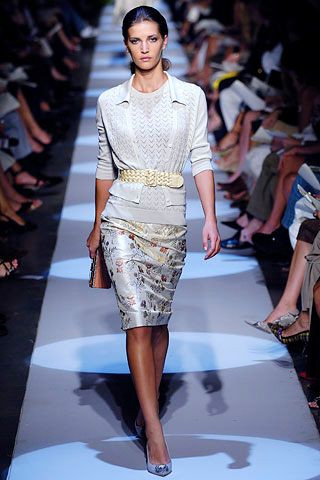 Badgley Mischka fashion show for Spring/Summer 2006